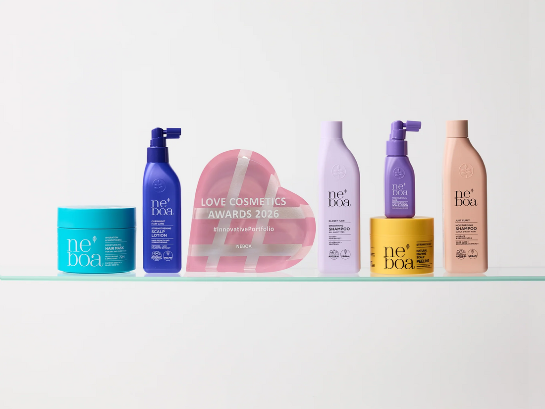 Neboa z Love Cosmetics Award za Innovative Portfolio